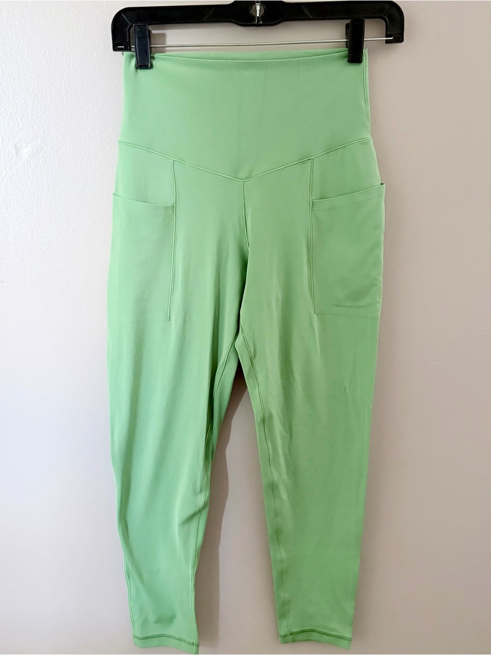 Aerie OFFLINE Real Me High Rise 7/8 Leggings Green Medium Short Inseam